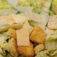 Caesar Salad · Romaine Hearts // Caesar Dressing // Parmesan Cheese // Croutons