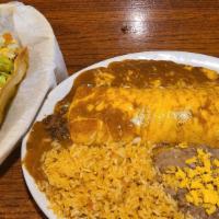 Taco & Enchilada · One beef taco and one enchilada, served with your choice of beans or rice.