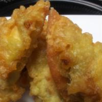 Pork & Shrimp Dumpling · Deep fried Pork & Shrimp dumplings