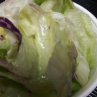 House Salad · Lettuce, onion, red
cabbage.