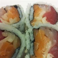 3 K Roll (5Pc) · 5pc salmon, tuna, white tuna  roll