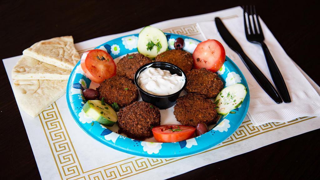 Falafel (6 Pcs) · Add extra for an additional charge.