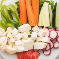 Veggie & Cheese Plate · Fresh vegetables · imported cheese