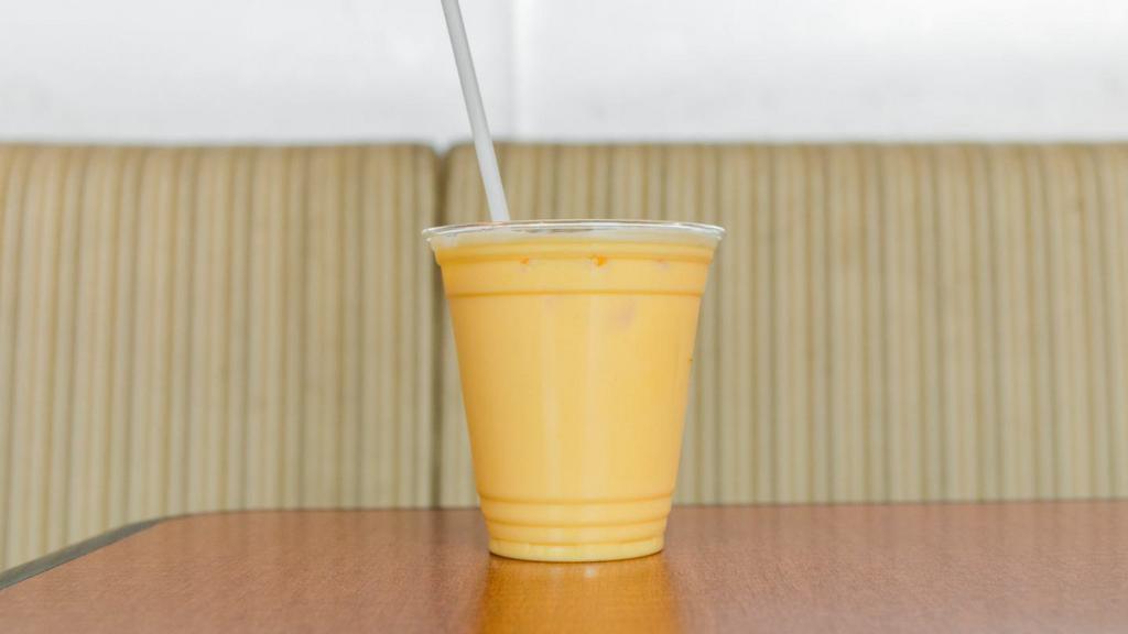 Mango Lassi · The popular Indian drink that is gaining popularity worldwide. Made from yogurt, milk and mango.