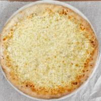 Cheese Pizza · A blend of mozzarella and feta cheese spread across freshly made dough and baked to order in...