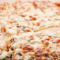 Thin Crust Cheese Pizza (16