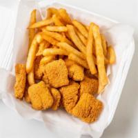 Catfish Nuggets · Add small fries, large fries for additional charges.