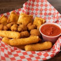 Combo Platter · Choose three (3) delicious appetizers and create your custom Combo Platter. Served with your...