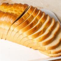 Buttercrust White Bread · White bread, brushed with butter on top. No preservatives.