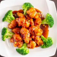 C General Tso'S Chicken · Spicy. Served with egg roll and fried rice.