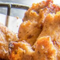 Chicken Wings · Soy-brined & baked. Each order included 6 juicy, delicious wings. Choose from plain, sweet B...