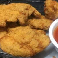 Chicken Tenders · Try them tossed with bbq, mild or sriracha haus buffalo sauce.