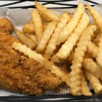 Chicken Tenders With Fries · with fries