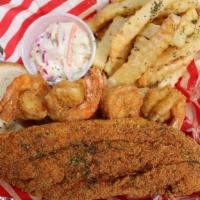 Catfish & Shrimp Combo · 10/11/21 Update: 
(We are currently Sold Out of Catfish Filets, All catfish items will be su...