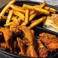 Chicken Wings And Fries · 