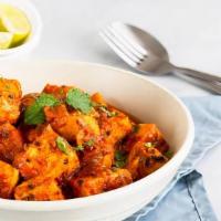 Tawa Paneer · Fresh homemade cheese marinated in yogurt and freshly ground spices, served with dal or vege...