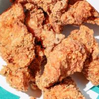 Chicken Littles · Buttermilk fried chicken bites.