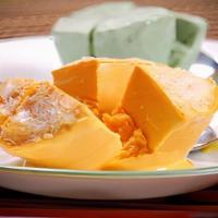 Mango Kulfi · Homemade mango flavored Indian ice cream.