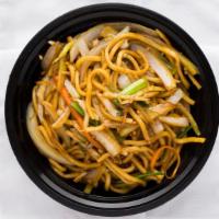 Vegetable Lo Mein（菜捞面） · Soft noodles