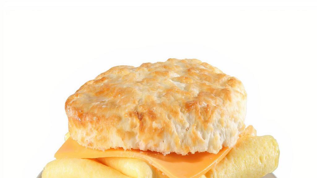 Egg Cheese Biscuit · Egg and A lot of Cheese On A Very Fresh Soft Biscuit.