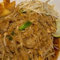 Pad Thai · Pad Thai or Thai stir-fried rice noodle with Pad Thai sauce is the most popular noodle dish ...