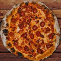 Pepperoni · Pepperoni, Mozzarella, Home-Made Pizza Sauce