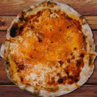 Cheese · WHOLE MILK MOZZARELLA, FRESH MOZZARELLA, OREGANO, PIZZA SAUCE