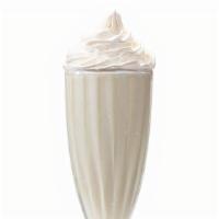 Vanilla Gelato Froyo Shake · This delicious shake made with vanilla gelato and vanilla froyo, topped with whipped cream!