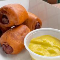 Mini Bagel Dogs · Mini Vienna all-beef dogs wrapped in authentic bagel dough and baked to golden brown perfect...