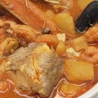 Caldo De Camarón · Spicy. Spicy shrimp soup.