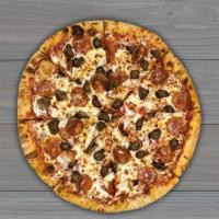 Build Your Own Pizza · Build your own pizza with the sauces and toppings that you enjoy!