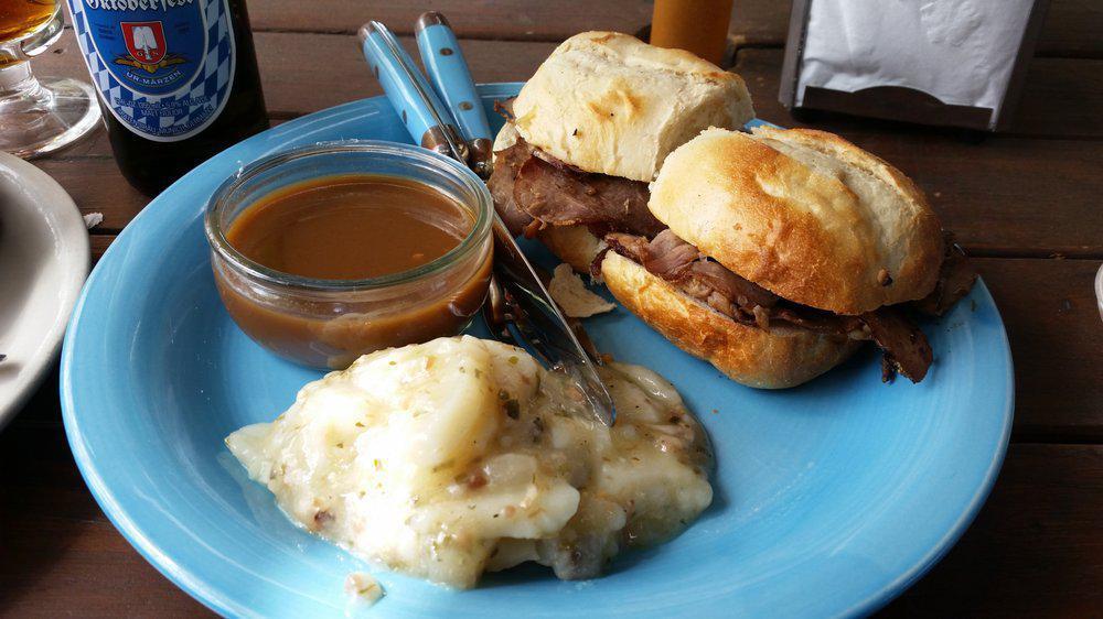 Sliced Brisket Dinner · Comes with 2 side items of your choice and Texas Toast