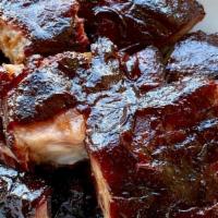 Rib Tips · Rib tips cooked slow and low for maximum succulence then finished in our KC style sauce.