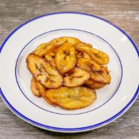 Plantains · Fried or boiled with dipping sauce.