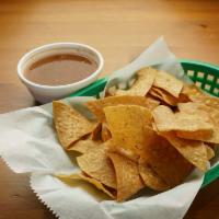 Salsa And Chips · 8oz side.