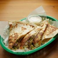 Chicken Quesadilla · Delicious warm and melted cheese with mouth watering Chicken!