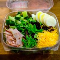 Chef Salad · Cucumber, Hard Boiled Egg, Ham, Cheddar