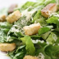 Classic Caesar Salad · Romaine, cheese, croutons and Caesar dressing.