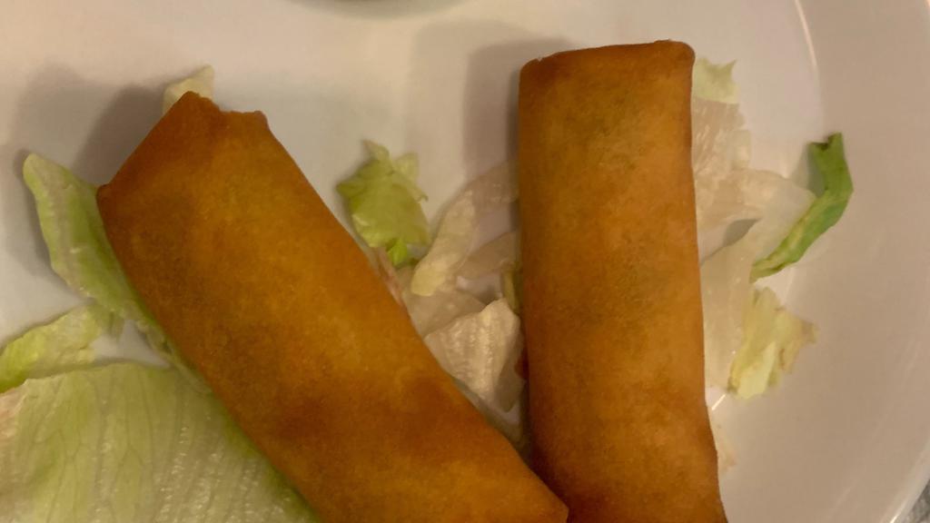 Veggie Spring Rolls -3Pcs · Deep fried, served with sweet and sour dipping sauce.