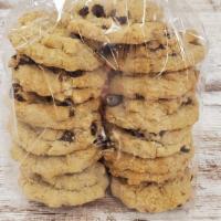Chocolate Chip Nibblers · bite size chocolate chip cookies, 13 per bag