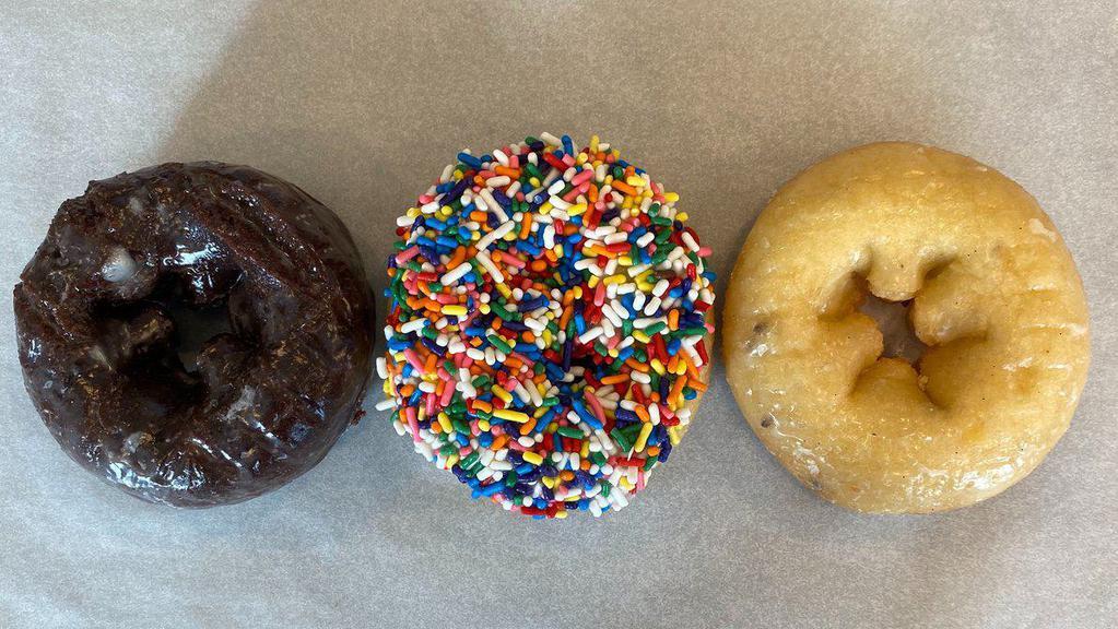 Cake Doughnuts · Everything is made in-house, including our awesome cake doughnuts!