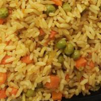 Fried Rice · Rice cooked in mix vegetable with egg and shrimps.