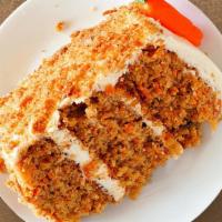 Carrot Cake · This moist and rich carrot cake will never fail to disappoint our valuable patrons