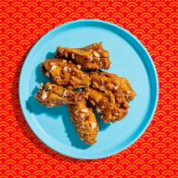 Sesame Garlic Chicken Wings · Your choice of 6, 12 or 18 pieces.