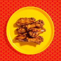 Hoisin Glazed Chicken Wings · Your choice of 6, 12 or 18 pieces.