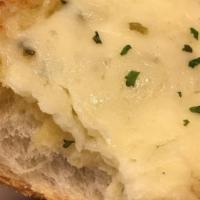 Cheese Garlic Bread · Served with side of marinara.