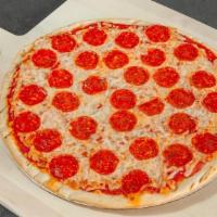 Gourmet Thin Crust Cheese Pizza (14