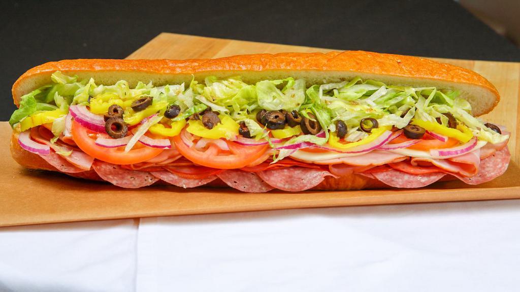 Build Your Own Sub · Choice of Bread, Meat, Cheese, Toppings, & Condiments.