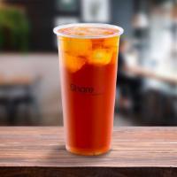 Honey Oolong Tea  · A refreshing drink with a strong natural Oolong Tea flavor added with the sweetness of honey.