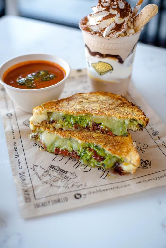 The Grilled Cheeserie · American · Salad · Soup · Sandwiches